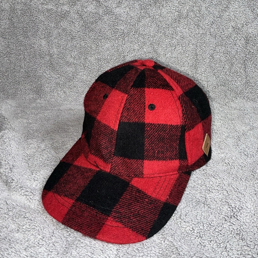 Great Northern Buffalo Check Plaid Strap‎ Back Hat Adjustable Cap